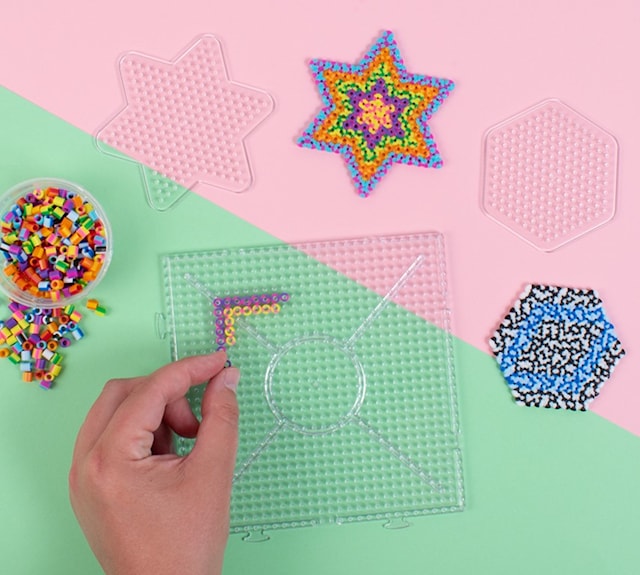 Tuotekuva 1 - Helmialustat, läpinäkyviä, 3 kpl, Playbox