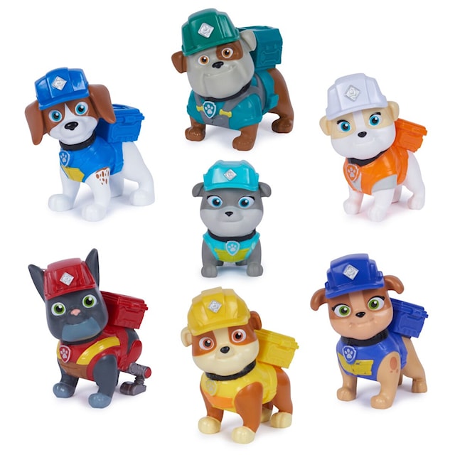 Tuotekuva 1 - Rubble & Crew Figures 7-pack Paw Patrol