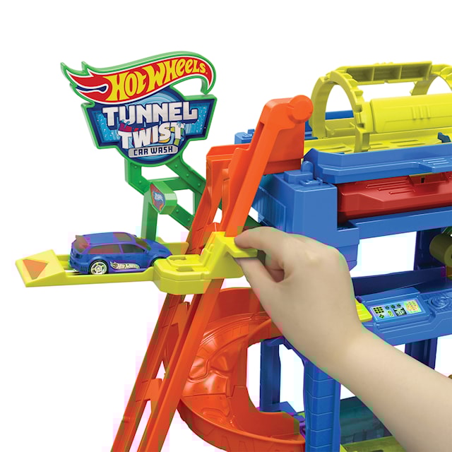 Produktbilde 2 for Hot Wheels City Elc Bilvask lekesett