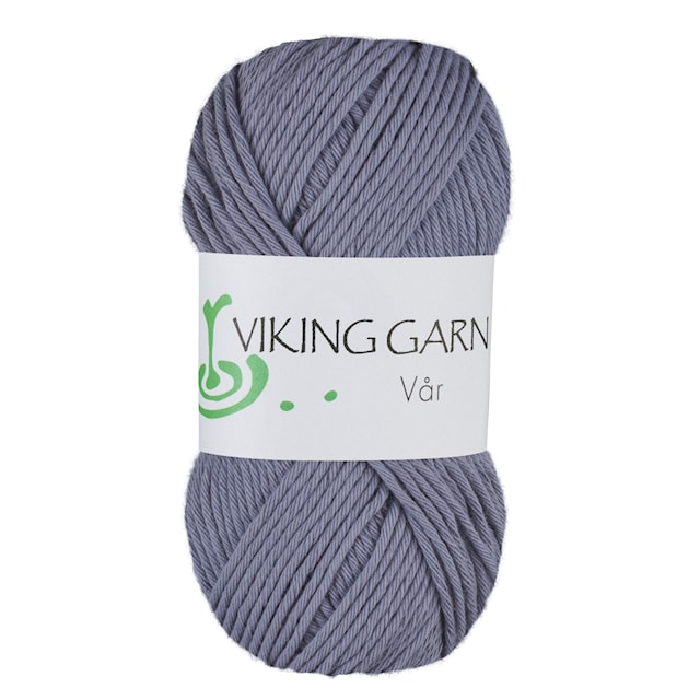 Vår Garn Bomull 50 g Lila 467 Viking Garn