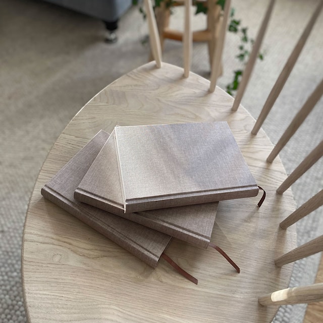 Produktbilde 3 for Notatbok A5 Classic Ulinjert Brown Oak Paperstyle