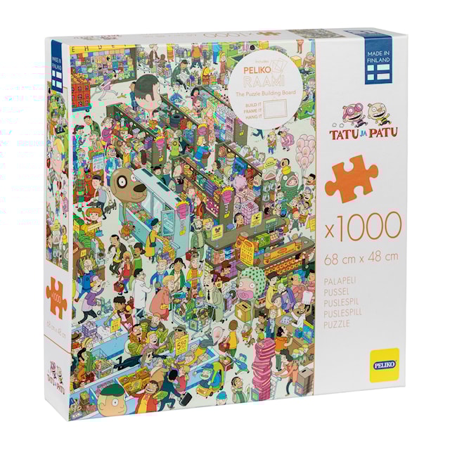 Produktbild 1 för Folkhavsflytväst Pussel 1000 Bitar Sixten Blixten