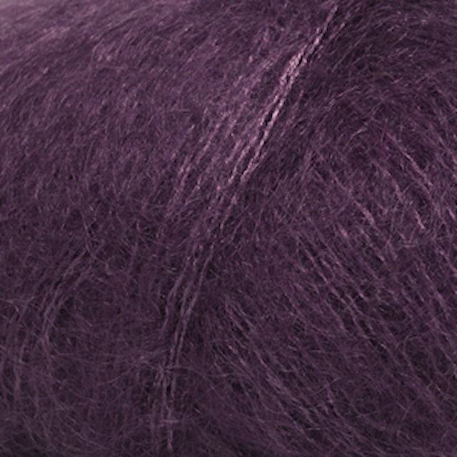Kid- Silk Lanka Silk Mohair 25 g dark purple 16 Drops