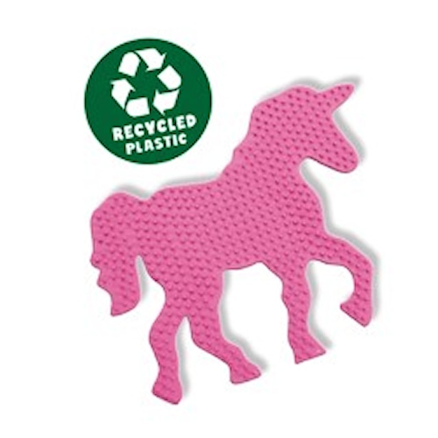 Pärlplatta Enhörning SES Creative