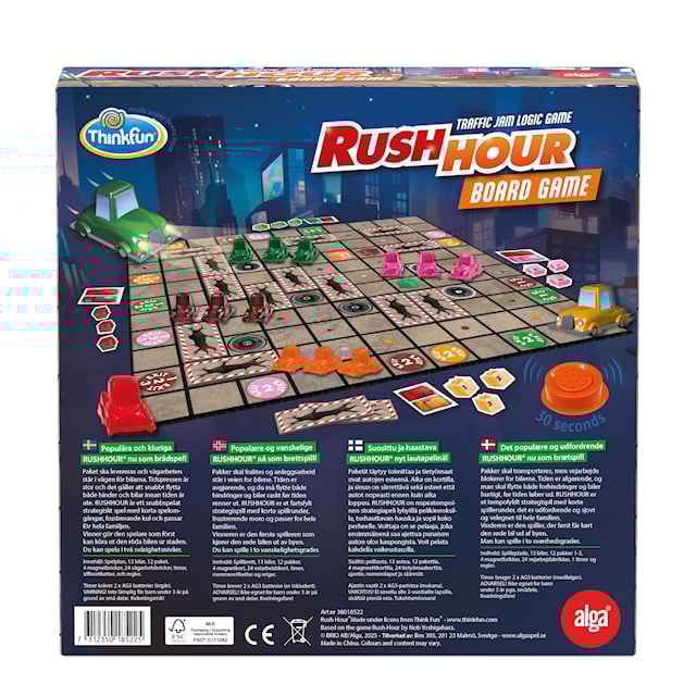 Produktbilde 4 for Rush Hour-brettspillet, Alga (SE/NO/FI/DK)
