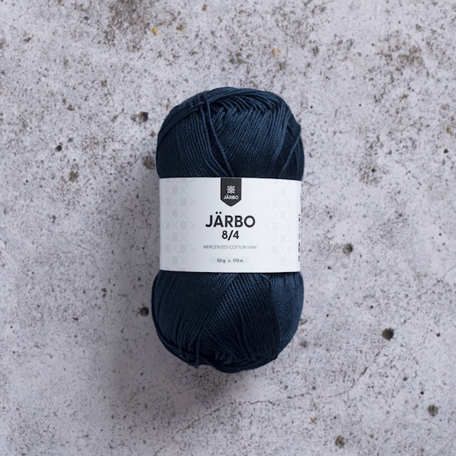 8/4 Puuvillalanka 50 g Laivasto (32058) Järbo