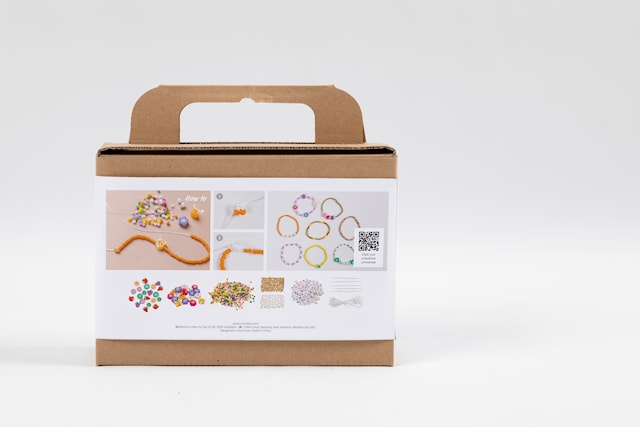 Produktbilde 5 for Mini DIY Mix Smykker, Fargerike armbånd, 1 pk.