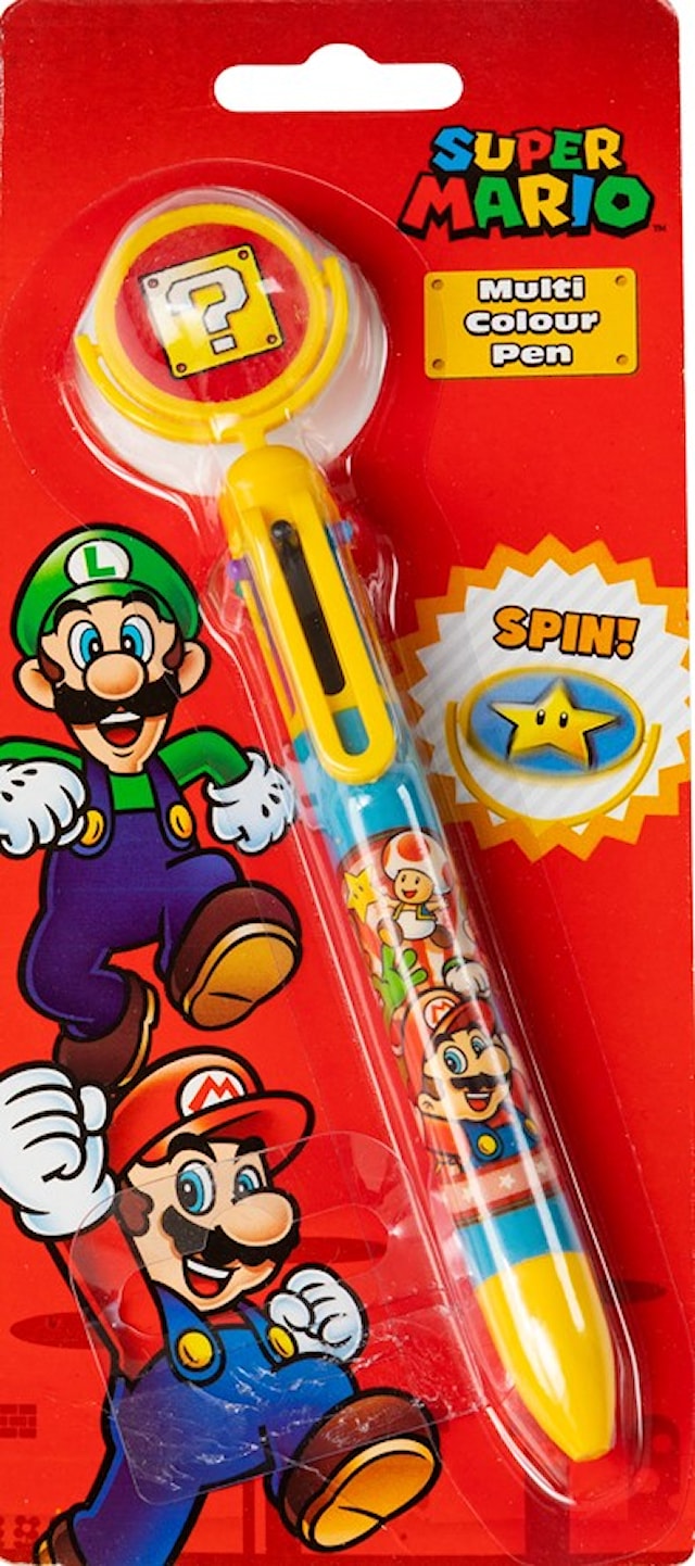 Flerfärgspenna Super Mario