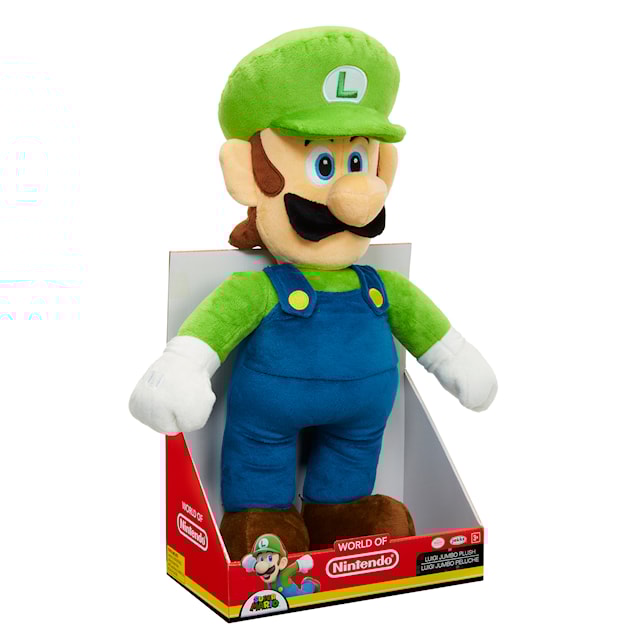 Produktbilde 4 for Super Mario Kosedyr 50 cm Jumbo Luigi