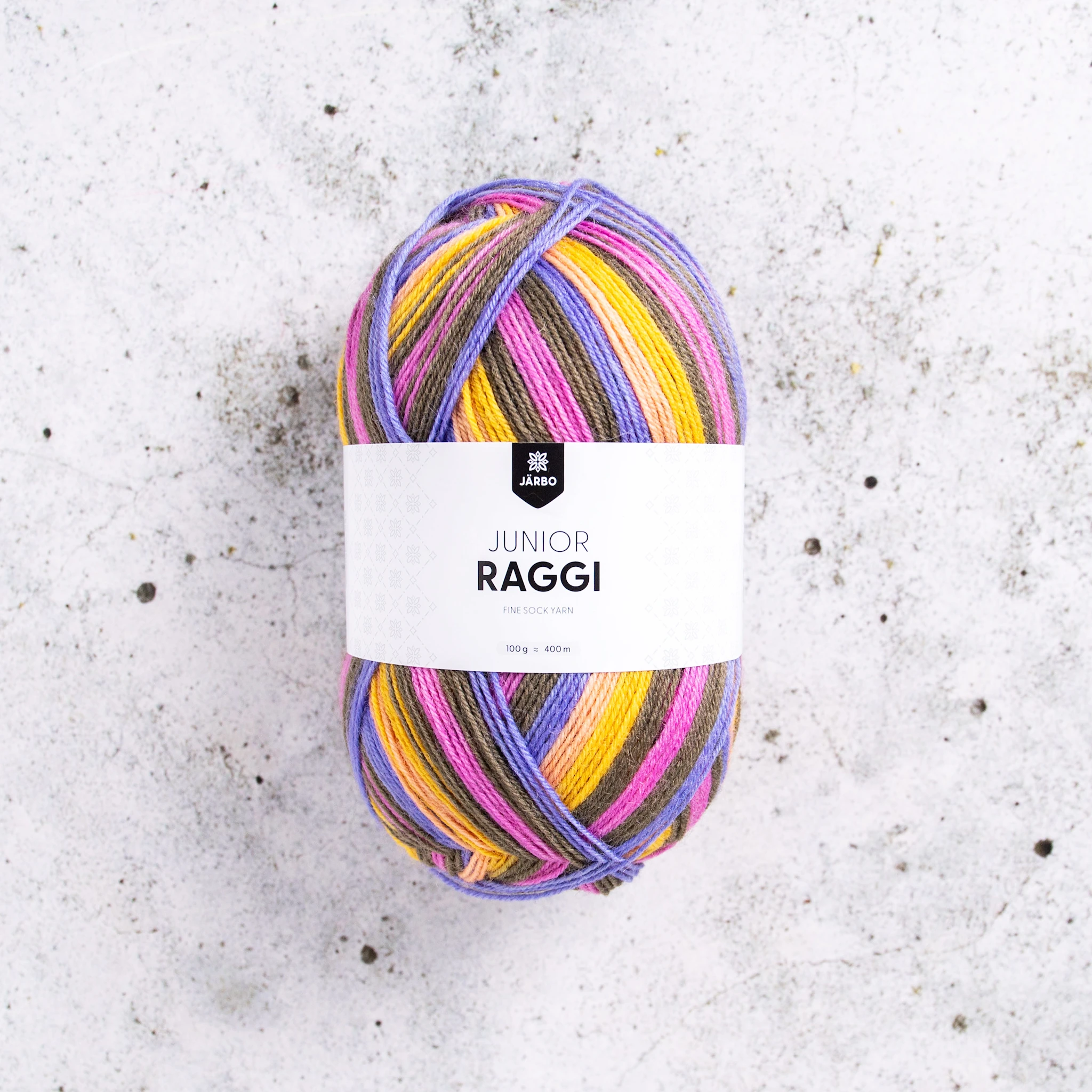 Produktbild för Junior Raggi Garn Ullmix 100 g Järbo