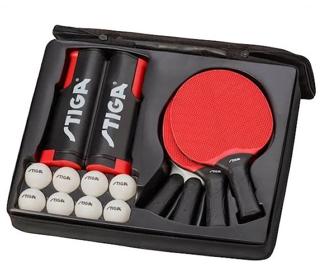 Produktbilde 1 for Ping Pong/Bordtennis  sett med racketballer og nett Stiga