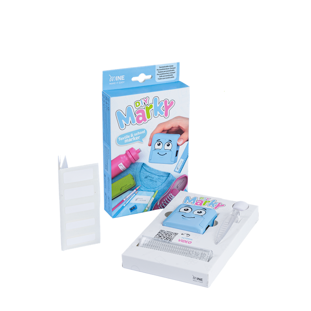 Tuotekuva 3 - Leimasin Nimenmerkintä Sininen Marky DIY COLOP