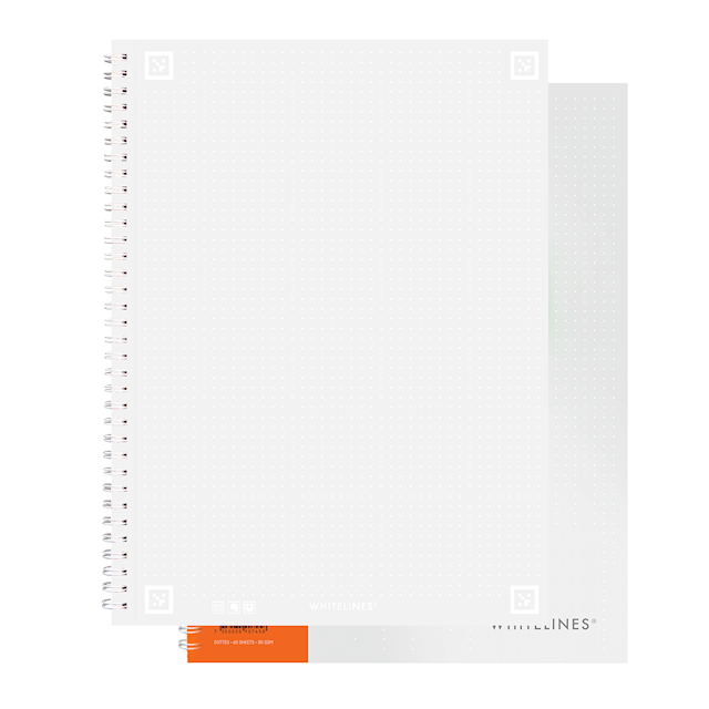 Produktbilde 3 for Whitelines Revelations Notatblokk A4 Prikket