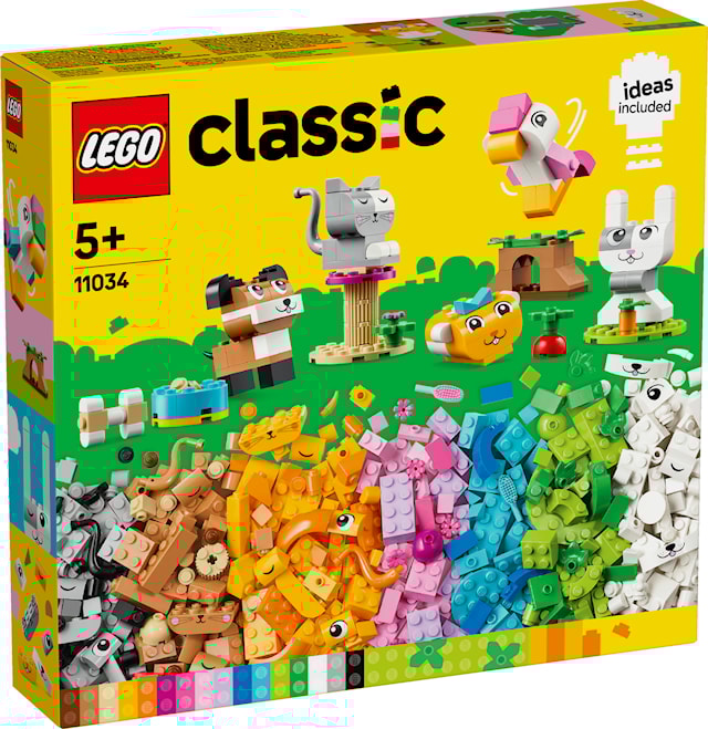 Tuotekuva 1 - Luovat lemmikit LEGO® Classic (11034)