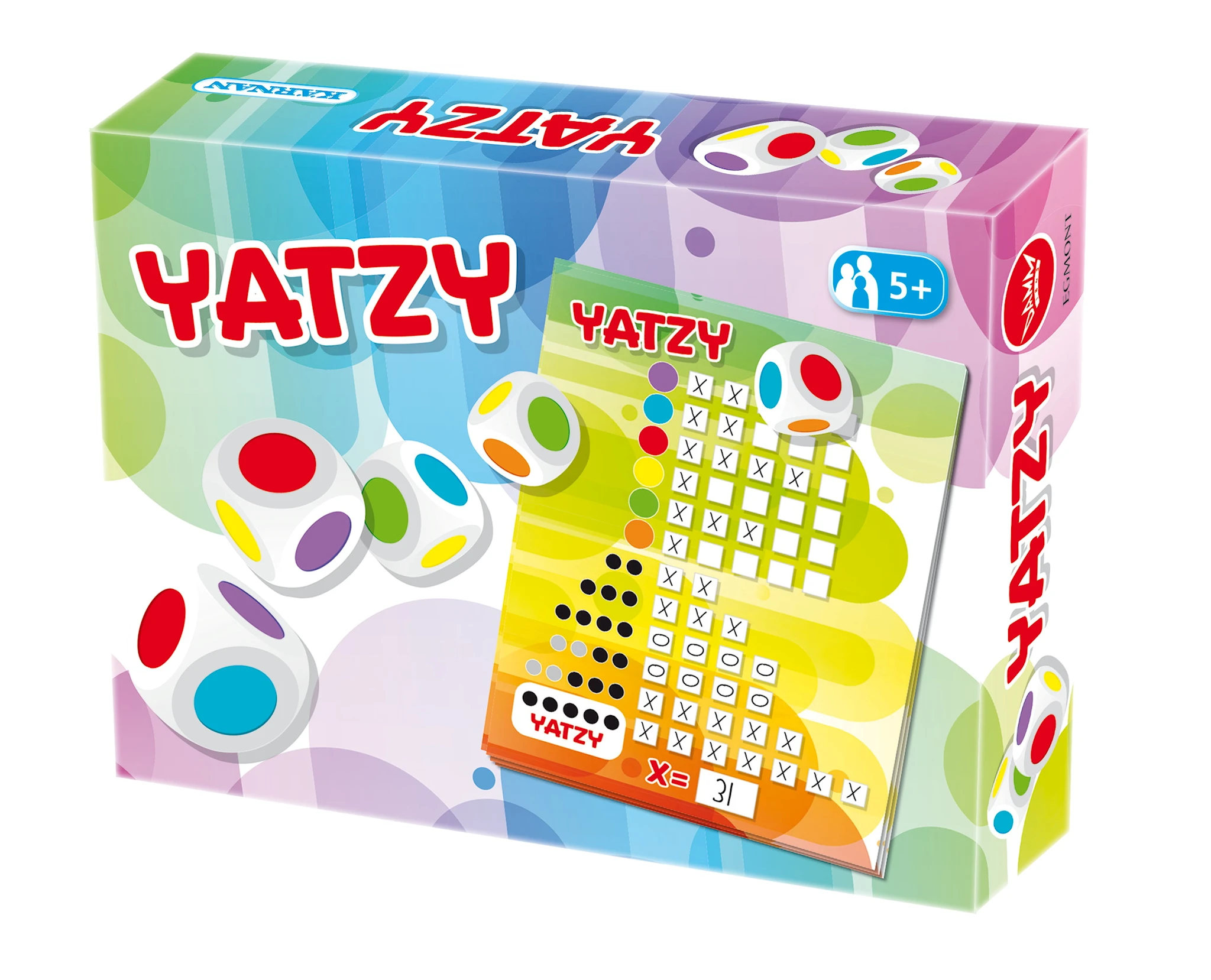 Produktbilde for Yatzy med Farger, Kärnan (SE)