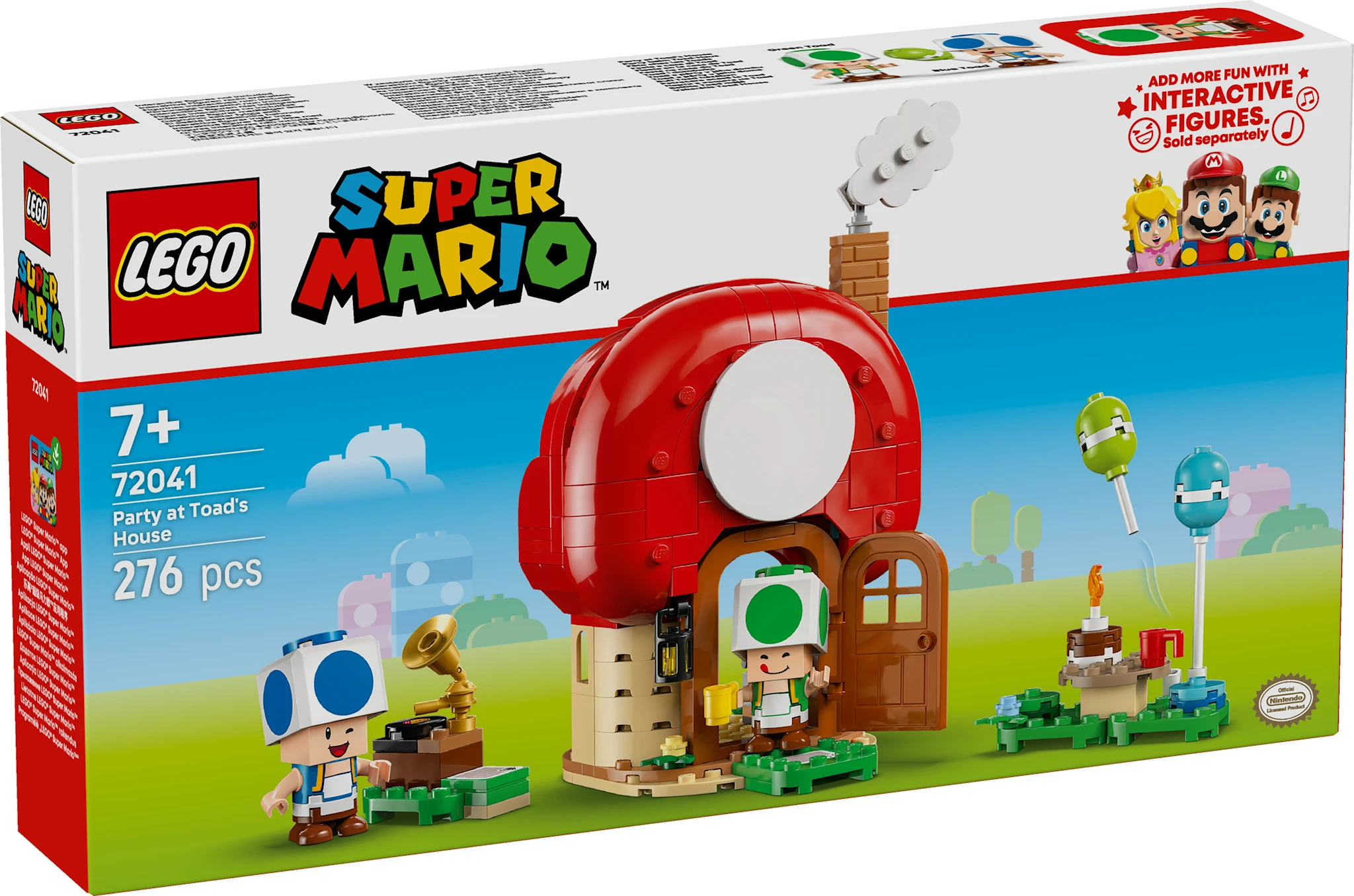 Tuotekuva ille Toad House ja juhlat LEGO® Super Mario (72041)