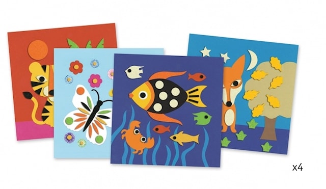 Tuotekuva 2 - Luo Kollaaseja Huopatarrat -setillä Djeco