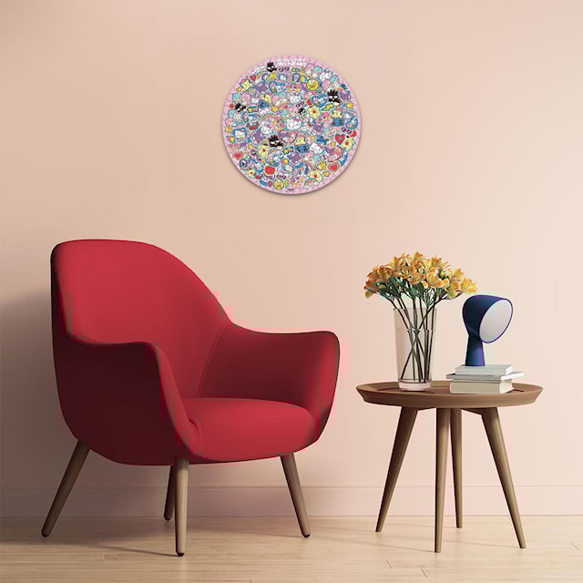 Produktbild 4 för Hello Kitty Circular Pussel 500 bitar, Ravensburger