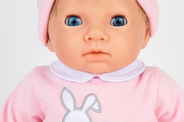 Tuotekuva 3 - Tiny Treasures Nukke Vaaleanpunainen