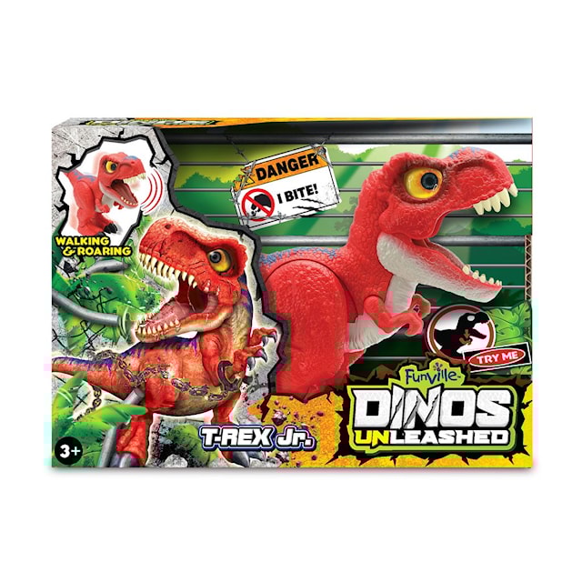 Produktbild 3 för Dinos Unleashed T-Rex Jr Går och Ryter
