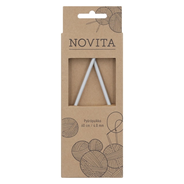 Pyöröpuikot Alumiini 60 cm 7.0 Novita