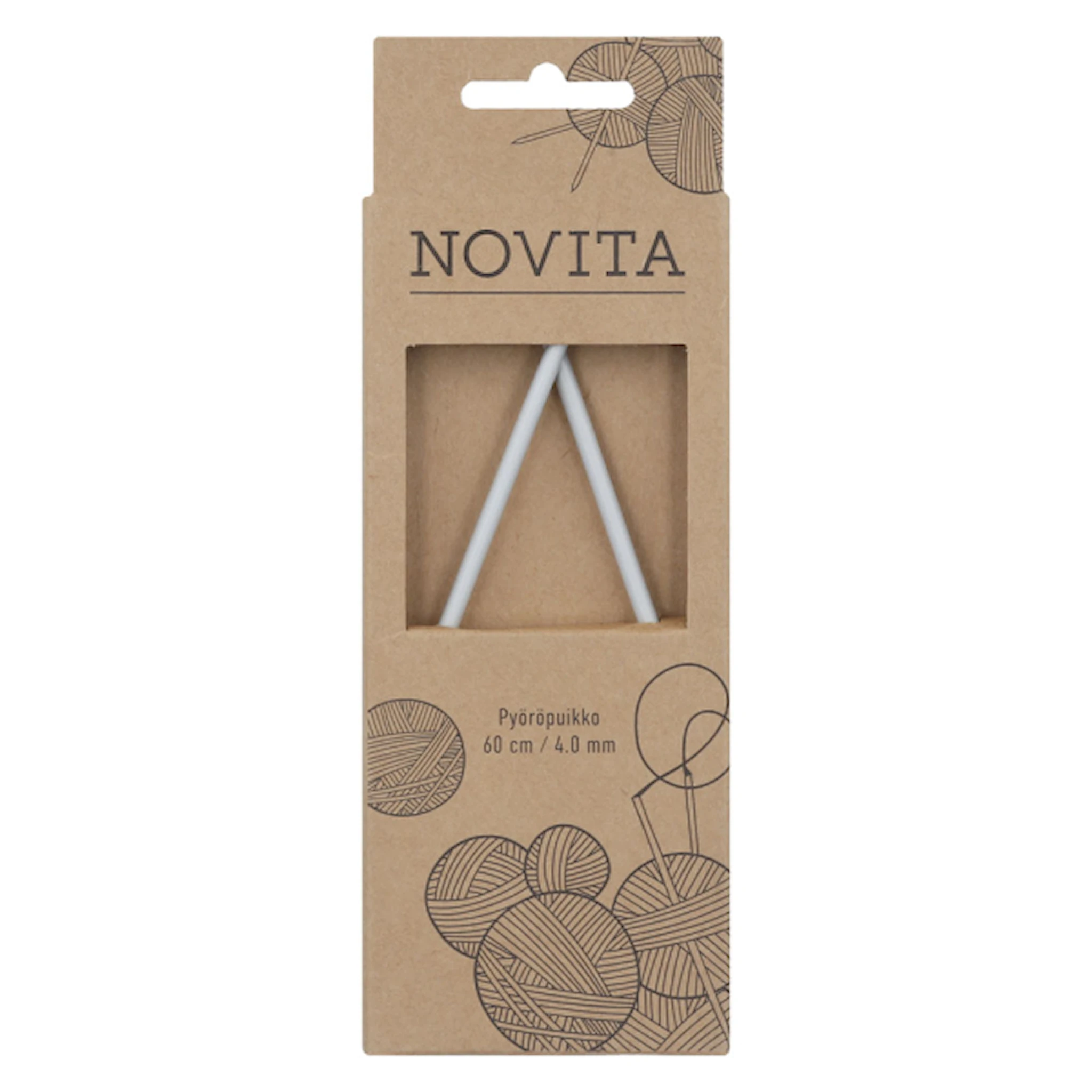 Tuotekuva ille Pyöröpuikot Alumiini 60 cm Novita