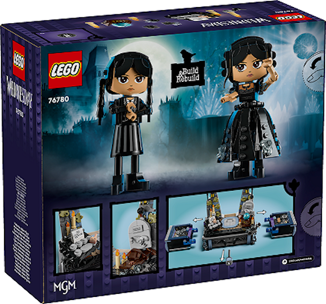 Produktbild 3 för Wednesday Addams figur LEGO® Wednesday (76780)