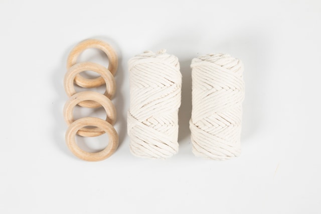 Produktbild 5 för DIY Makramé Bordsdekorationer Off-white Creativ Company