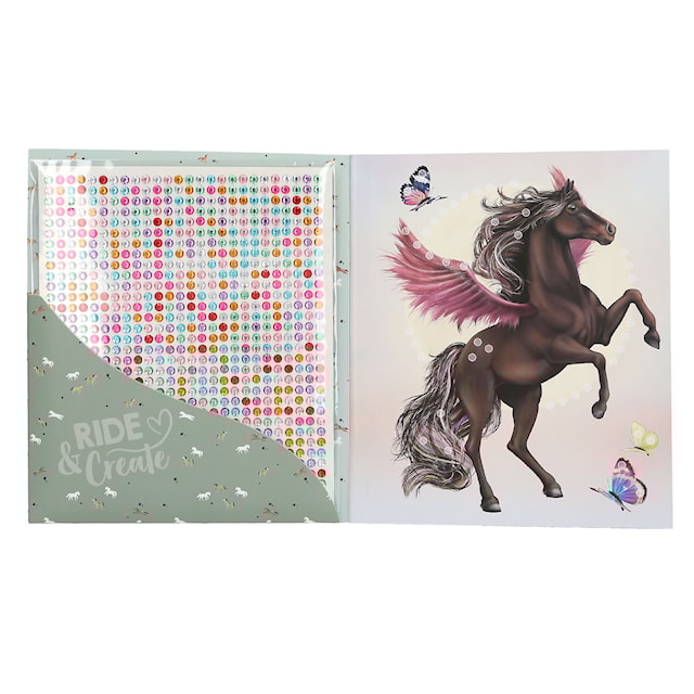 Produktbild 3 för Stickersbok Create Your Diamond Picture Miss Melody