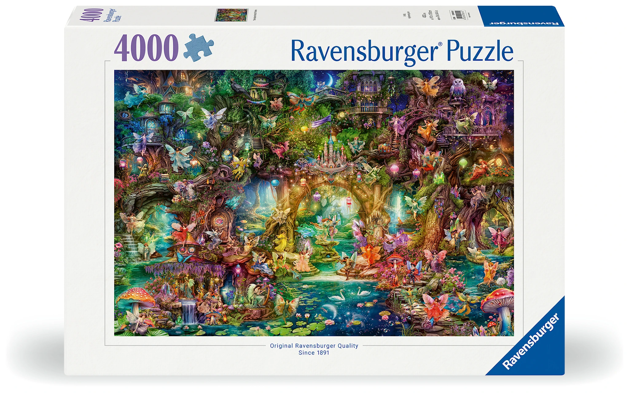 Produktbild för Pussel The Hidden World Of Fair 4000 bitar, Ravensburger