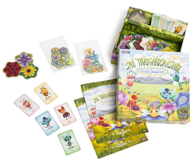 Produktbild 2 för Små Trädgårdsmästare 2-i-1 Sällskapsspel (SE) Leklyckan