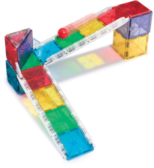 Produktbilde 2 for Magna-Tiles Små Magnetiske Byggeklosser, 33 Deler