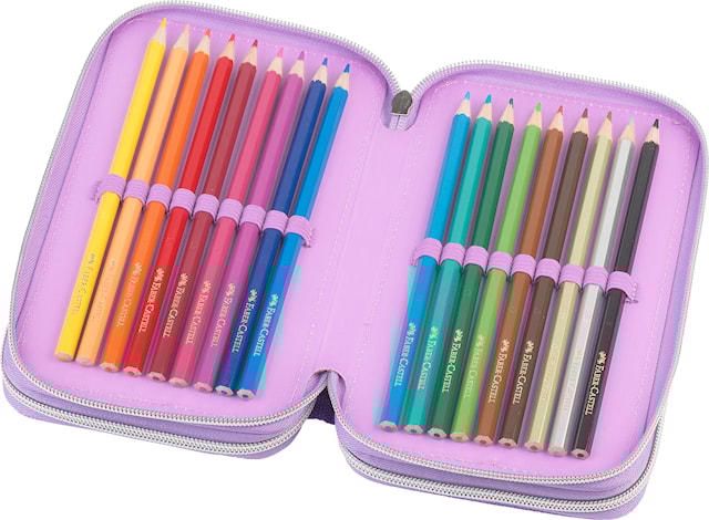 Produktbilde 4 for Pennal trippel Unicorn Faber Castell