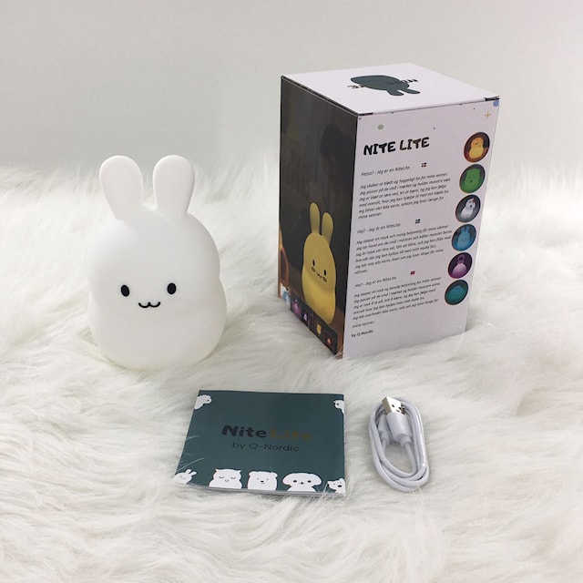 Produktbild 5 för Junior Kanin Nattlampa NITELITE