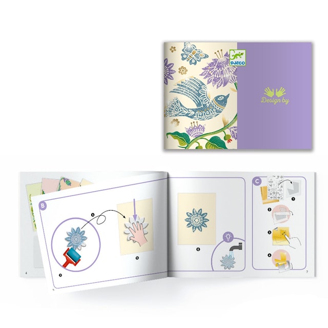 Tuotekuva 1 - Luo omia leimasimia ja kuvioita Djeco