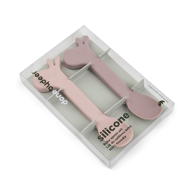 Tuotekuva 3 - Done by Deer Silicone spoon 2-pack Lalee Powder