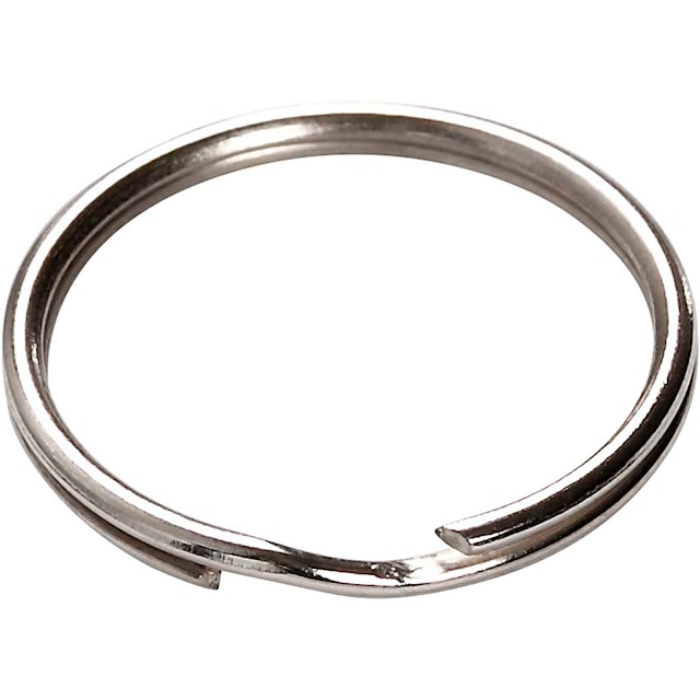 Produktbilde 2 for Nøkkelringer, dia. 20 mm, 100 stk./ 1 pk.