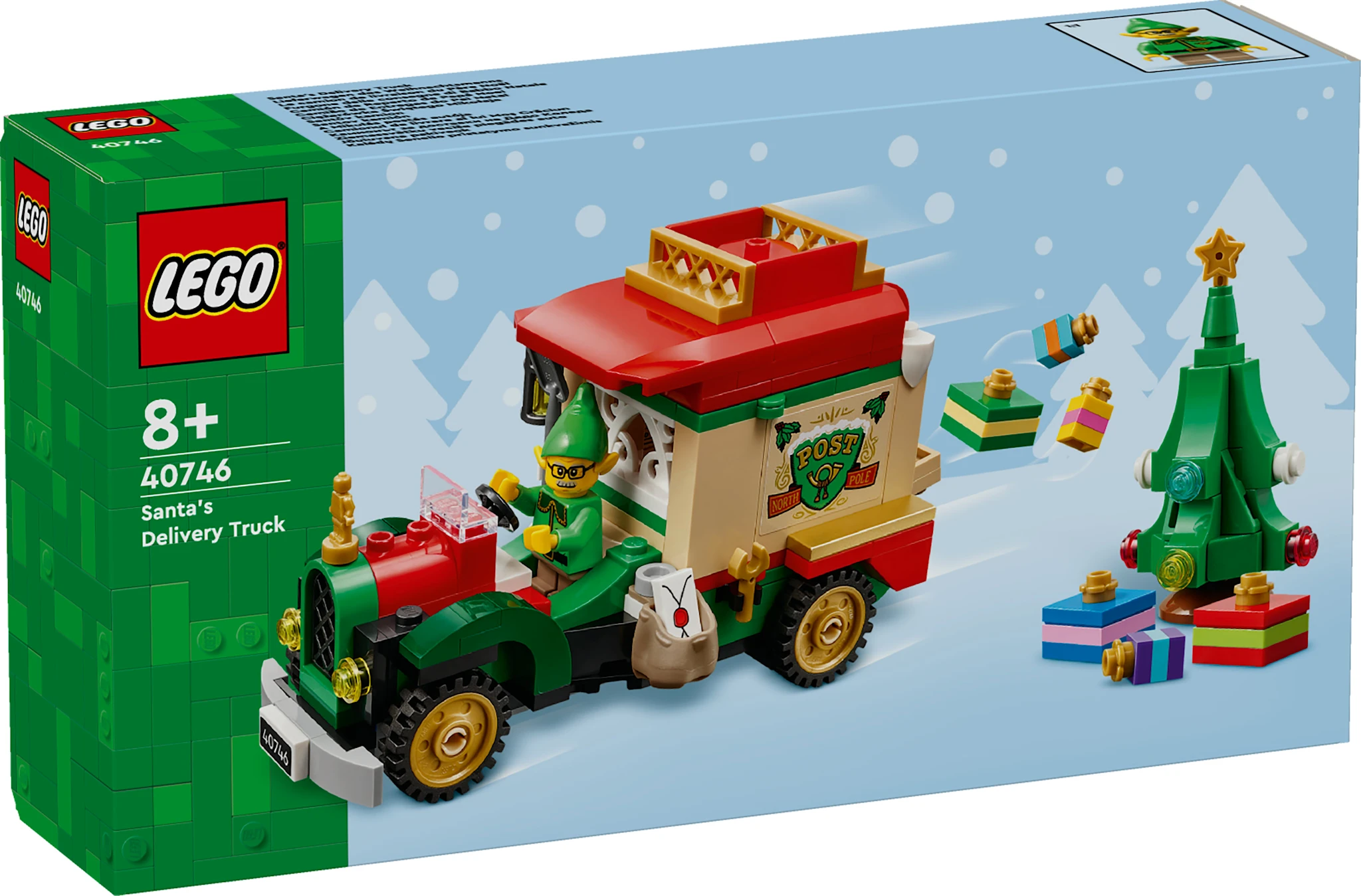 Produktbilde for Julenissens julepostbil LEGO® Iconic (40746)