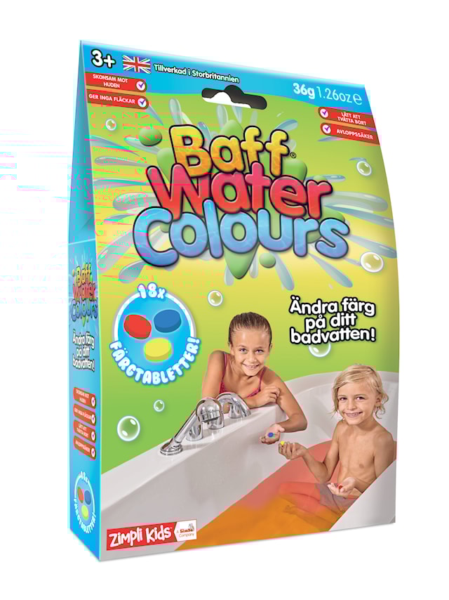 Baff Water Colours Zimpli Kids