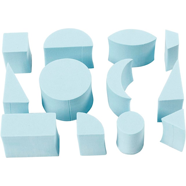 Produktbild 1 för Dekorgummistämplar 15-30 mm 12-pack