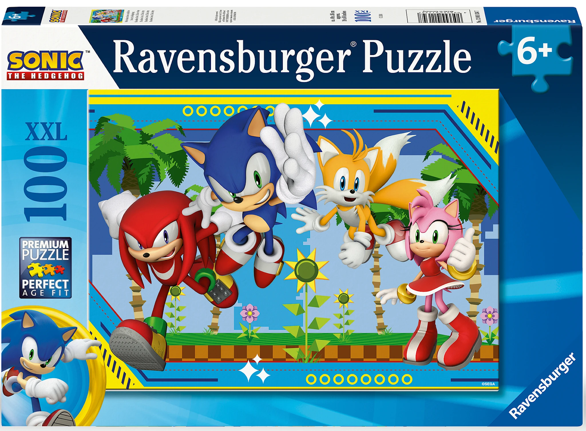 Tuotekuva ille Palapelit Sonic Core 100p palaa, Ravensburger