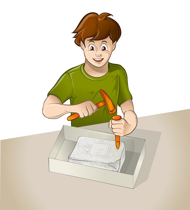 Produktbilde 2 for Utgravingssett T-Rex Clementoni