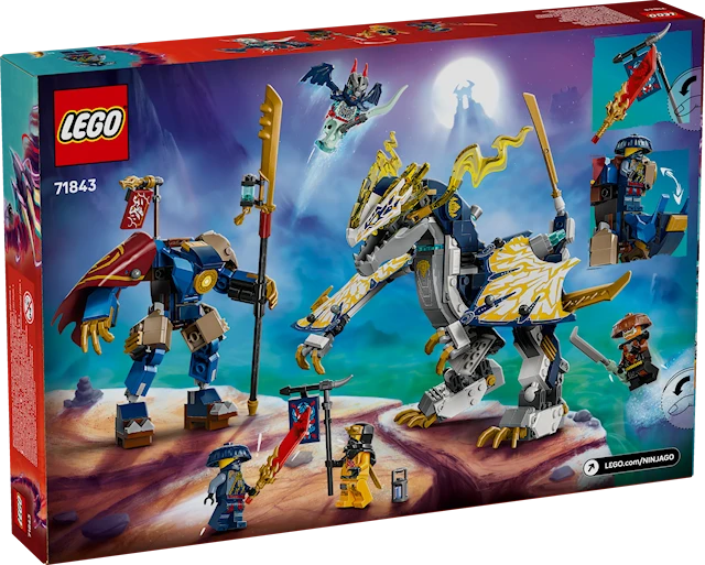 Tuotekuva 4 - Roguen robottilohikäärmeratsu LEGO® Ninjago (71843)