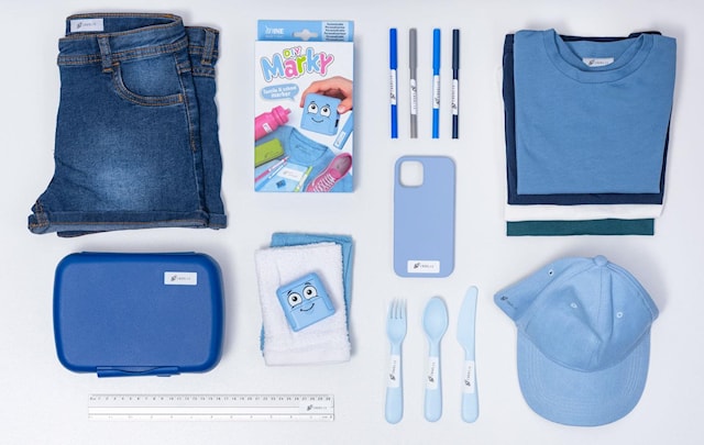 Produktbilde 6 for Stempel Navnemerking Blå Marky DIY COLOP