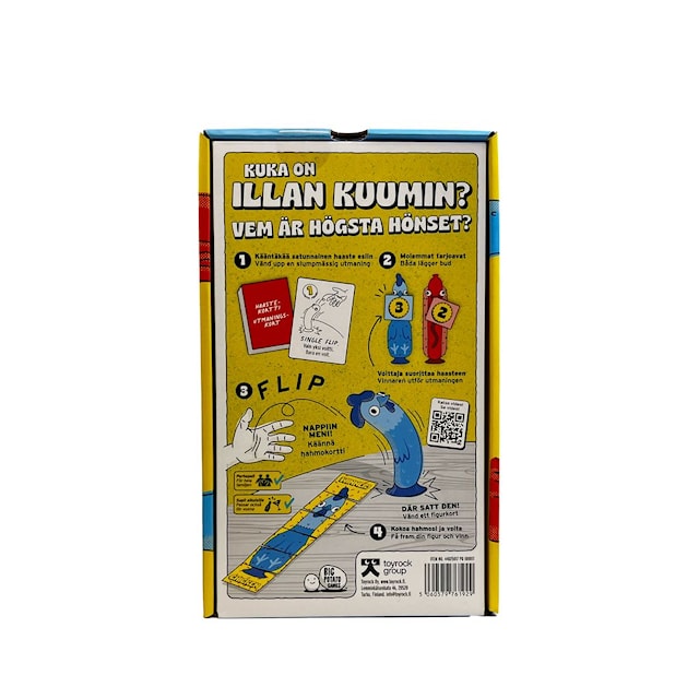 Produktbild 3 för Chicken Vs Hotdog Partyspel (SE/FI)