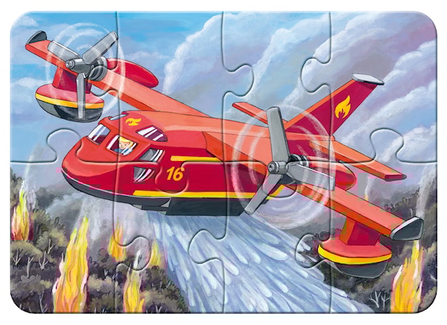 Produktbild 5 för My Emergency Vehicles Pussel 2/4/6/8 bitar Ravensburger