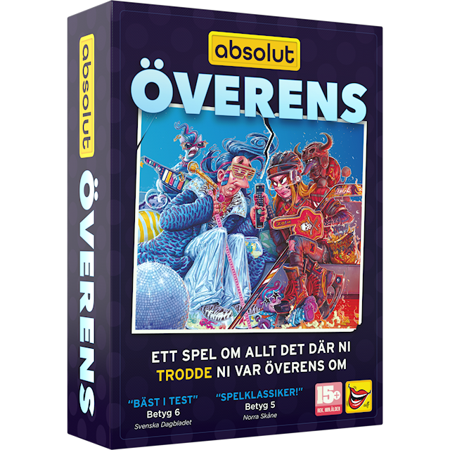 Tuotekuva 1 - Absolut överens - Sällskapsspel, ALF (SE)