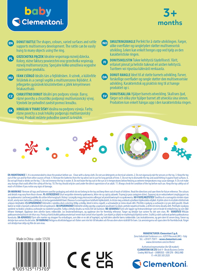 Produktbilde 3 for Rangle Donut Clementoni