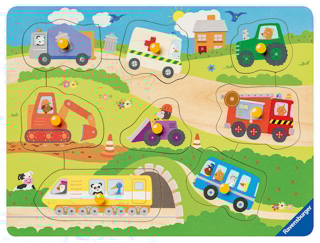 Tuotekuva 2 - Favourite vehicles 8p Ravensburger