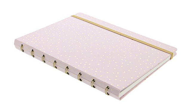 Produktbilde 2 for Notatbok A5 Confetti Linjert Rose Quartz Filofax